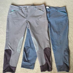 Lot of 2 SmartPak Piper Breeches 40R
